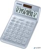 Számológép, asztali, 12 számjegy, CASIO "JW 200SC", acélkék