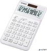 Számológép, asztali, 12 számjegy, CASIO "JW 200SC", fehér