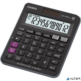   Számológép, asztali, 12 számjegy, CASIO 'MJ-120D PLUS'