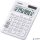Számológép, asztali, 12 számjegy, CASIO "MS 20UC", fehér