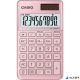 Zsebszámológép, 10 számjegy, CASIO "SL 1000", világos rózsaszín