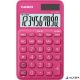 Zsebszámológép, 10 számjegy, CASIO "SL 310", rózsaszín