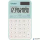 Zsebszámológép, 10 számjegy, CASIO "SL 310 YC", zöld