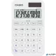 Zsebszámológép, 10 számjegy, CASIO "SL 310 YC", fehér