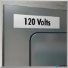 Feliratozógép szalag, vinil, 19 mm x 5,5 m, DYMO 'Rhino', fehér-fekete