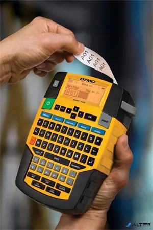 Elektromos feliratozógép, DYMO "Rhino 4200" készlet táskában