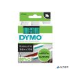 Feliratozógép szalag, 19 mm x 7 m, DYMO "D1", zöld-fekete