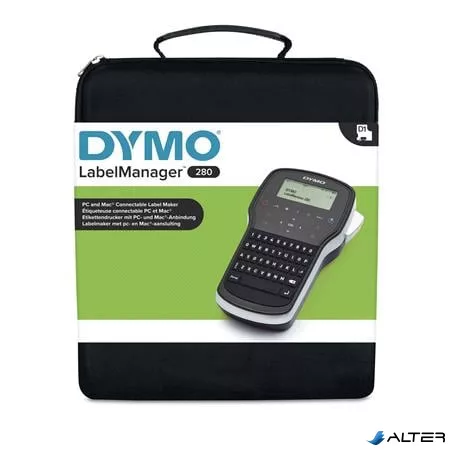 Elektromos feliratozógép, DYMO "LM 280" készlet táskában