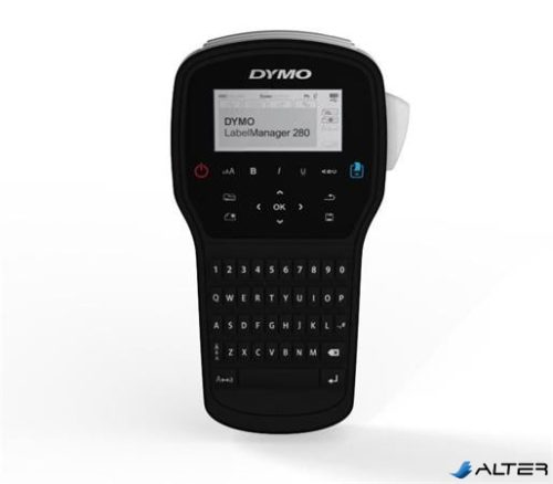 Elektromos feliratozógép, DYMO "LM 280" készlet táskában