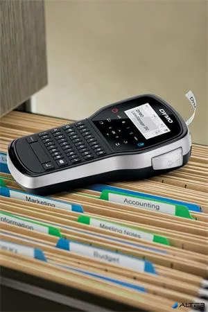 Elektromos feliratozógép, DYMO 'LM 280' készlet táskában