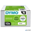 Feliratozógép szalag készlet, 9 mm x 7 m, DYMO "D1", fehér-fekete
