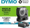 Feliratozógép szalag készlet, 19 mm x 7 m, DYMO 'D1', fehér-fekete