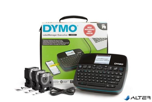 Elektromos feliratozógép, kézi, DYMO "LabelManager® Executive 640 CB" készlet táskában