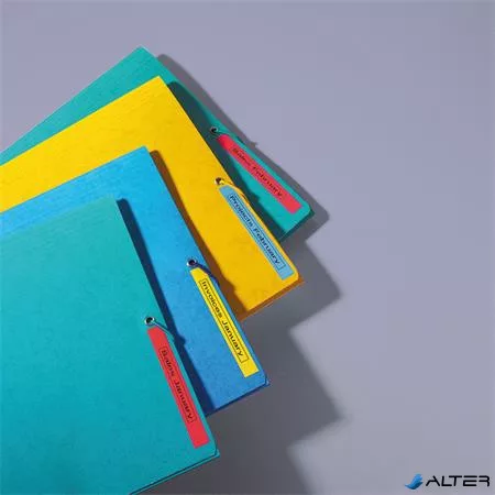 Feliratozógép szalag, 12 mm x 7 m, DYMO "D1", piros-fekete