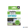 Feliratozógép szalag, 24 mm x 7 m, DYMO "D1", víztiszta-fekete