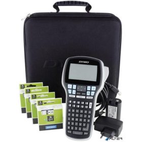   Elektromos feliratozógép, DYMO "LM 420P" készlet táskában