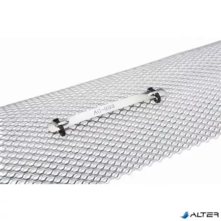 Feliratozógép szalag, alumínium, ragasztóanyag nélkül, 12 mm x 4,8 m, DYMO "M1011"