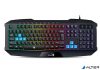 Billentyűzet, vezetékes, USB, HUN, gaming, GENIUS "Scorpion K215"