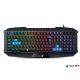 Billentyűzet, vezetékes, USB, HUN, gaming, GENIUS "Scorpion K215"
