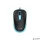 Egér, vezetékes, optikai, normál méret, USB, GENIUS "DX-123", fekete-kék