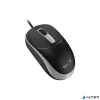 Egér, vezetékes, optikai, normál méret, USB, GENIUS "DX-123", fekete-szürke