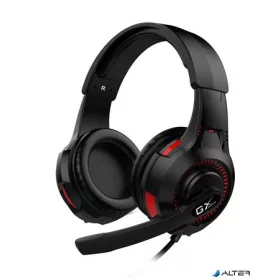   Fejhallgató, mikrofon, hangerőszabályzó, vibrációs, GENIUS "HS-G600V"