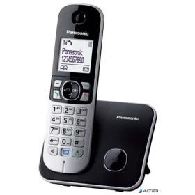   Telefon, vezeték nélküli, PANASONIC "KX-TG6811PDB", fekete
