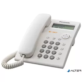 Telefon, vezetékes, hívófél azonosító, PANASONIC "KX-TSC11HGW"