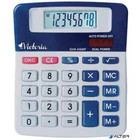   Számológép, asztali, 8 számjegy, VICTORIA OFFICE, 'GVA-430AP'
