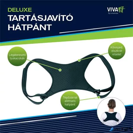 Deluxe tartásjavító hátpánt