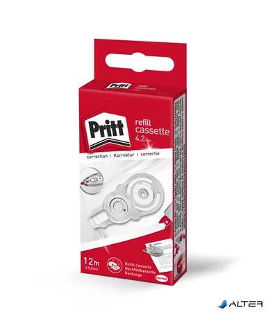 Utántöltő kazetta, 4,2 mm x 12 m, HENKEL "Pritt"