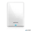 2,5" HDD (merevlemez), 1TB, USB 3.2 Gen1, ADATA "HV620S", fehér