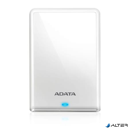 2,5" HDD (merevlemez), 1TB, USB 3.2 Gen1, ADATA "HV620S", fehér