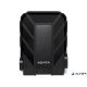 2,5" HDD (merevlemez), 1TB, USB 3.2 Gen1, ütésálló, ADATA "HD710P", fekete