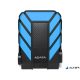 2,5" HDD (merevlemez), 1TB, USB 3.2 Gen1, ütésálló, ADATA "HD710P", kék