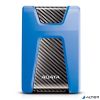 2,5" HDD (merevlemez), 2TB, USB 3.2 Gen1, ütésálló, ADATA "HD650", kék