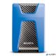 2,5" HDD (merevlemez), 2TB, USB 3.2 Gen1, ütésálló, ADATA "HD650", kék