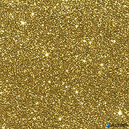 Glitterkarton, A4, 220 g, sárga