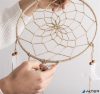 Fém karika, fehér, EFCO, 18 cm
