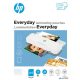 Meleglamináló fólia, 80 mikron, A4, fényes, 25 db, HP 'Everyday'
