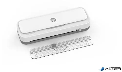 Laminálógép, A4, 80-125 mikron, HP "Onelam 400", fehér