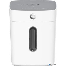   Iratmegsemmisítő, konfetti, 8 lap, HP "Oneshred 8CC", világosszürke