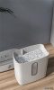 Iratmegsemmisítő, konfetti, 8 lap, HP 'Oneshred 8CC', világosszürke