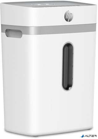 Iratmegsemmisítő, konfetti, 12 lap, HP "Oneshred 12CC", világosszürke