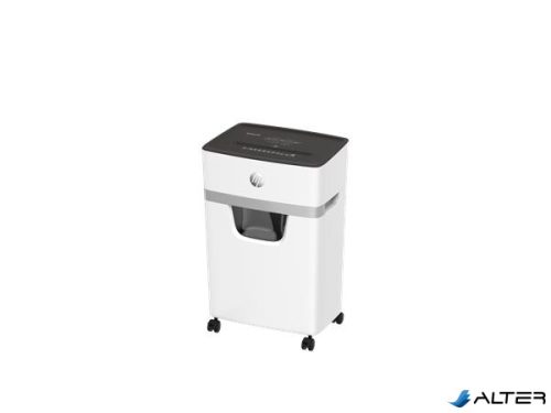 Iratmegsemmisítő, konfetti, 15 lap, HP "Oneshred 15CC", világosszürke