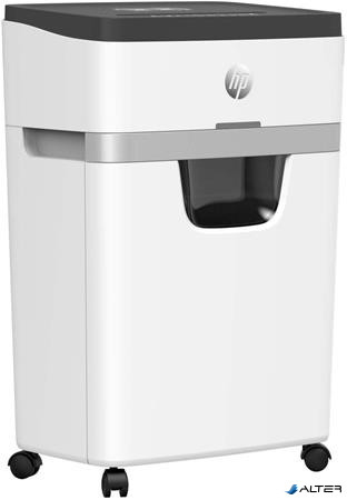 Iratmegsemmisítő, konfetti, 18 lap, HP "Oneshred 18CC", világosszürke