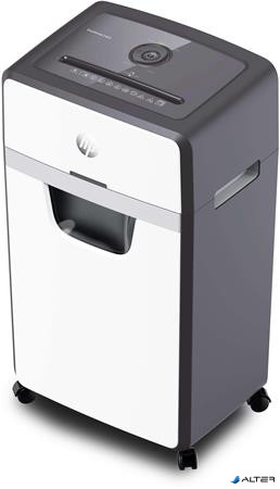 Iratmegsemmisítő, konfetti, 24 lap, HP "Oneshred 24CC", világosszürke