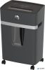 Iratmegsemmisítő, konfetti, 15 lap, HP "Pro Shredder 15CC", sötétszürke