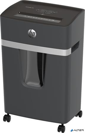 Iratmegsemmisítő, konfetti, 15 lap, HP "Pro Shredder 15CC", sötétszürke