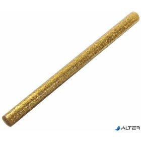   Csillámos ragasztó stick, ragasztópisztolyhoz, 3 db, 11 x 200 mm, arany
